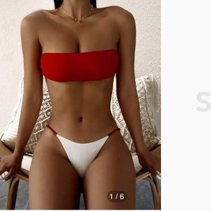 Shein Bandeau Bikini